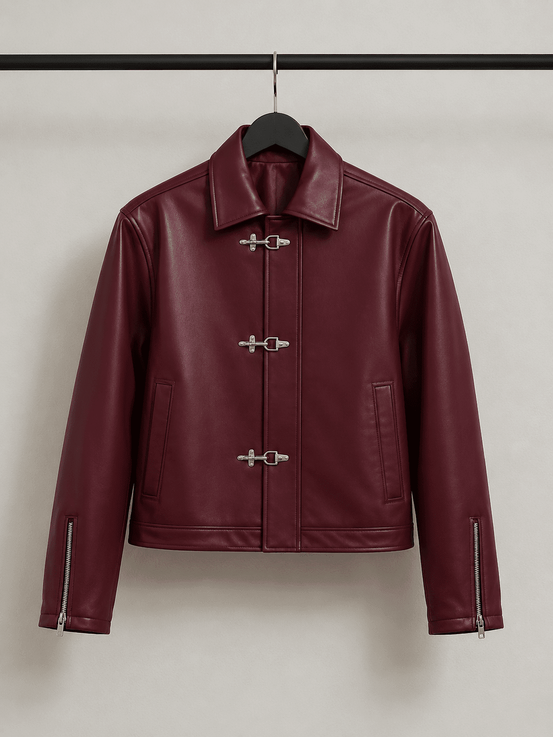 Why the Metal Clasp Oversized Cropped Jacket Is the Biggest Streetwear Trend of 2026 - XOVRA.IN