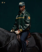 Aime Leon Dore x Porsche Racing Leather Jacket – Limited Edition Streetwear by XOVRA® - XOVRA.IN