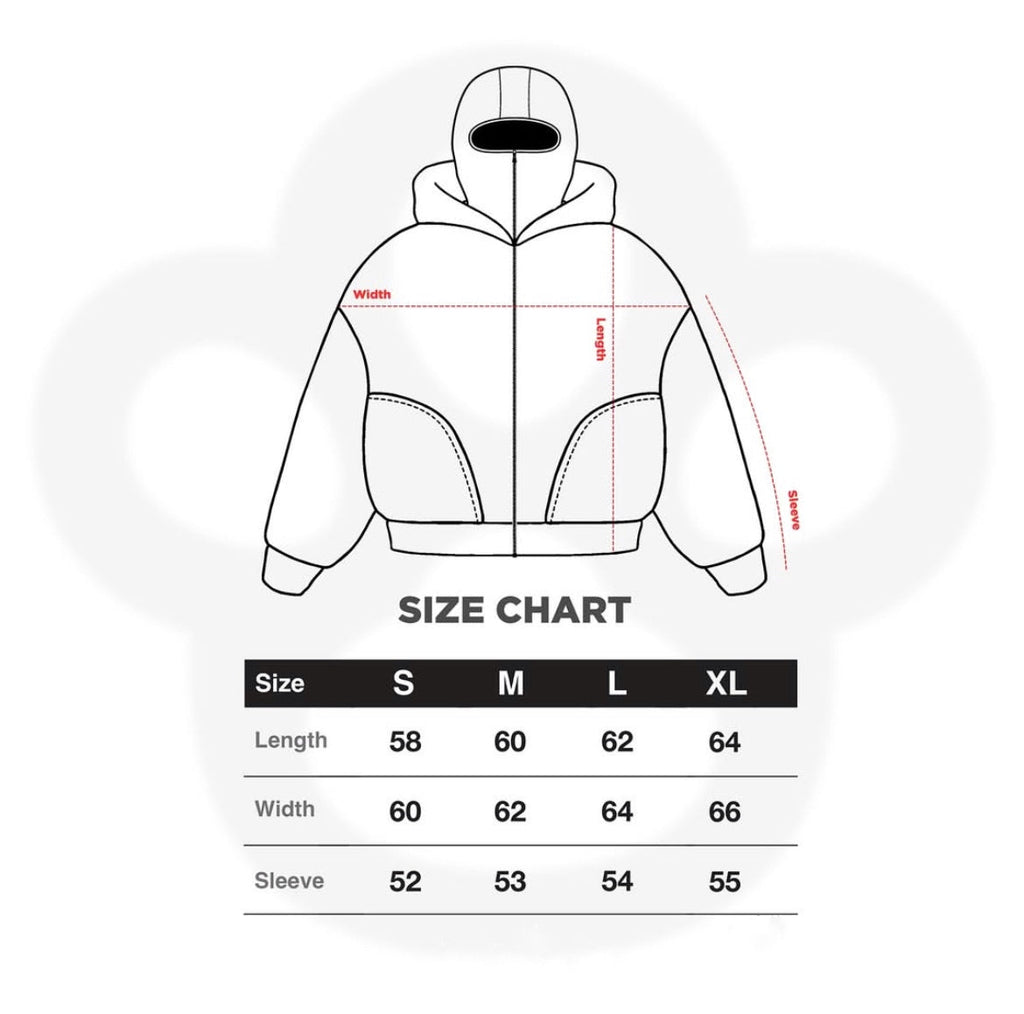 BALACLAVA ZIPPER HOODIE - wildbeast