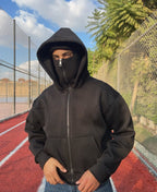 BALACLAVA ZIPPER HOODIE - wildbeast