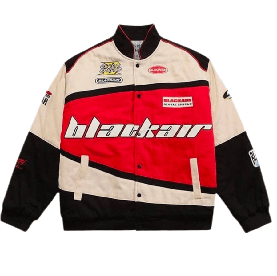 BLACK AIR F1 Racing Jacket Red - wildbeast