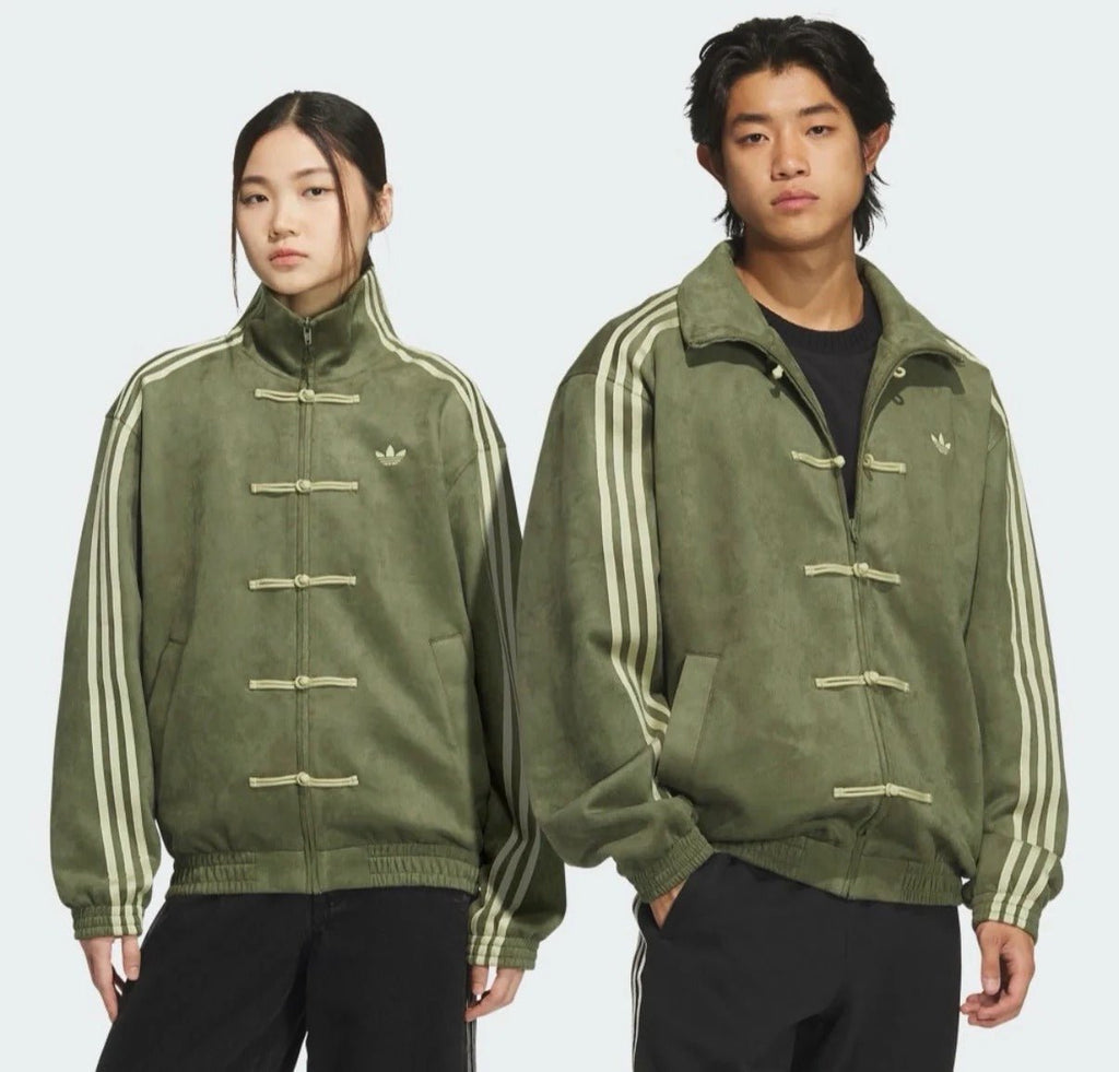 CNY Green Suede Jacket - XOVRA.IN
