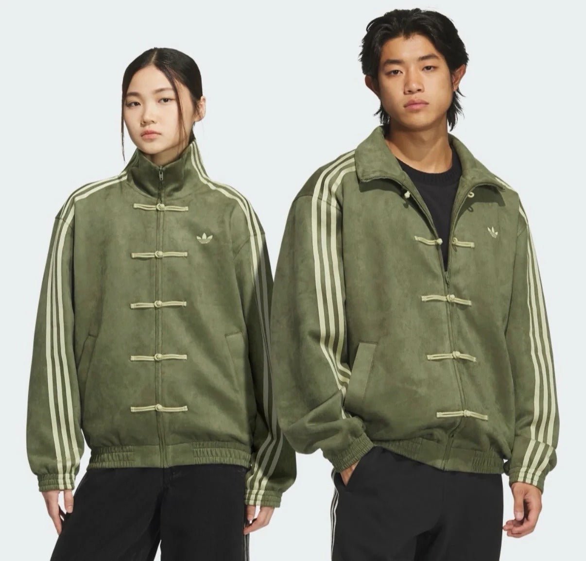 CNY Green Suede Jacket - XOVRA.IN
