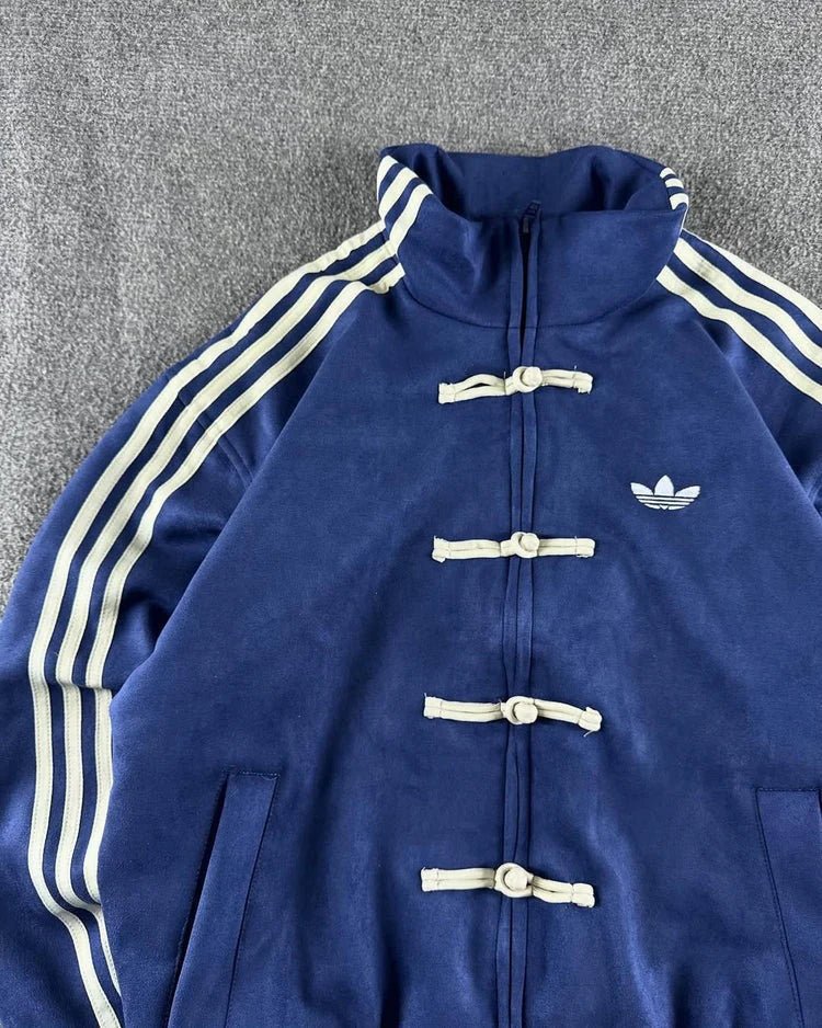 CNY - Inspired Blue Suede Jacket for Men | Premium Streetwear by XOVRA® - XOVRA.IN
