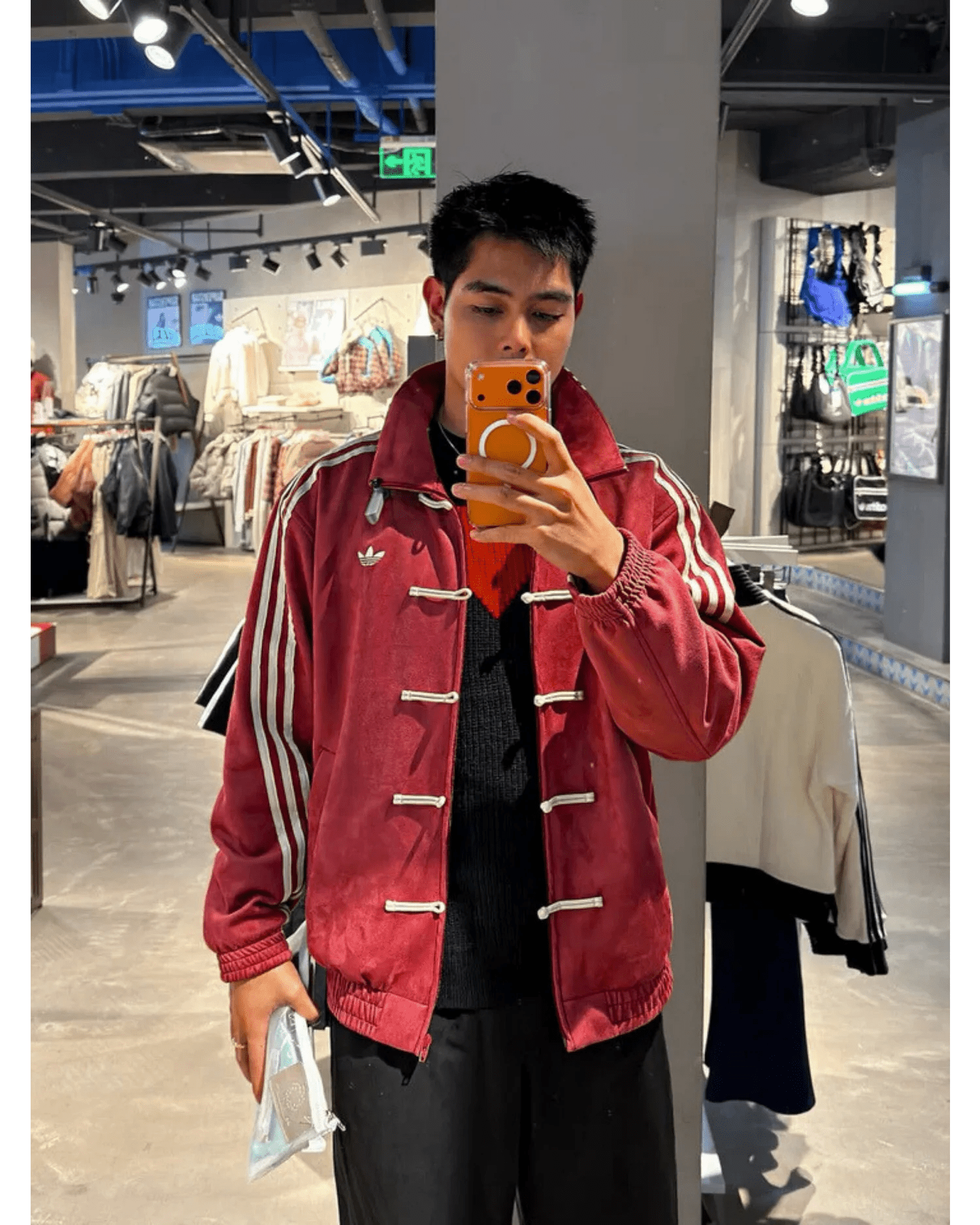 CNY - Inspired Premium Maroon Suede Jacket for Men | Luxury Streetwear – XOVRA® - XOVRA.IN