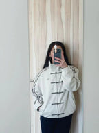 CNY - Inspired Premium Off - White Suede Jacket | Luxury Streetwear Jacket for Men – XOVRA® - XOVRA.IN