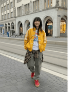 CNY - Inspired Premium Yellow Suede Jacket for Men | Luxury Streetwear – XOVRA® - XOVRA.IN