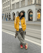 CNY - Inspired Premium Yellow Suede Jacket for Men | Luxury Streetwear – XOVRA® - XOVRA.IN