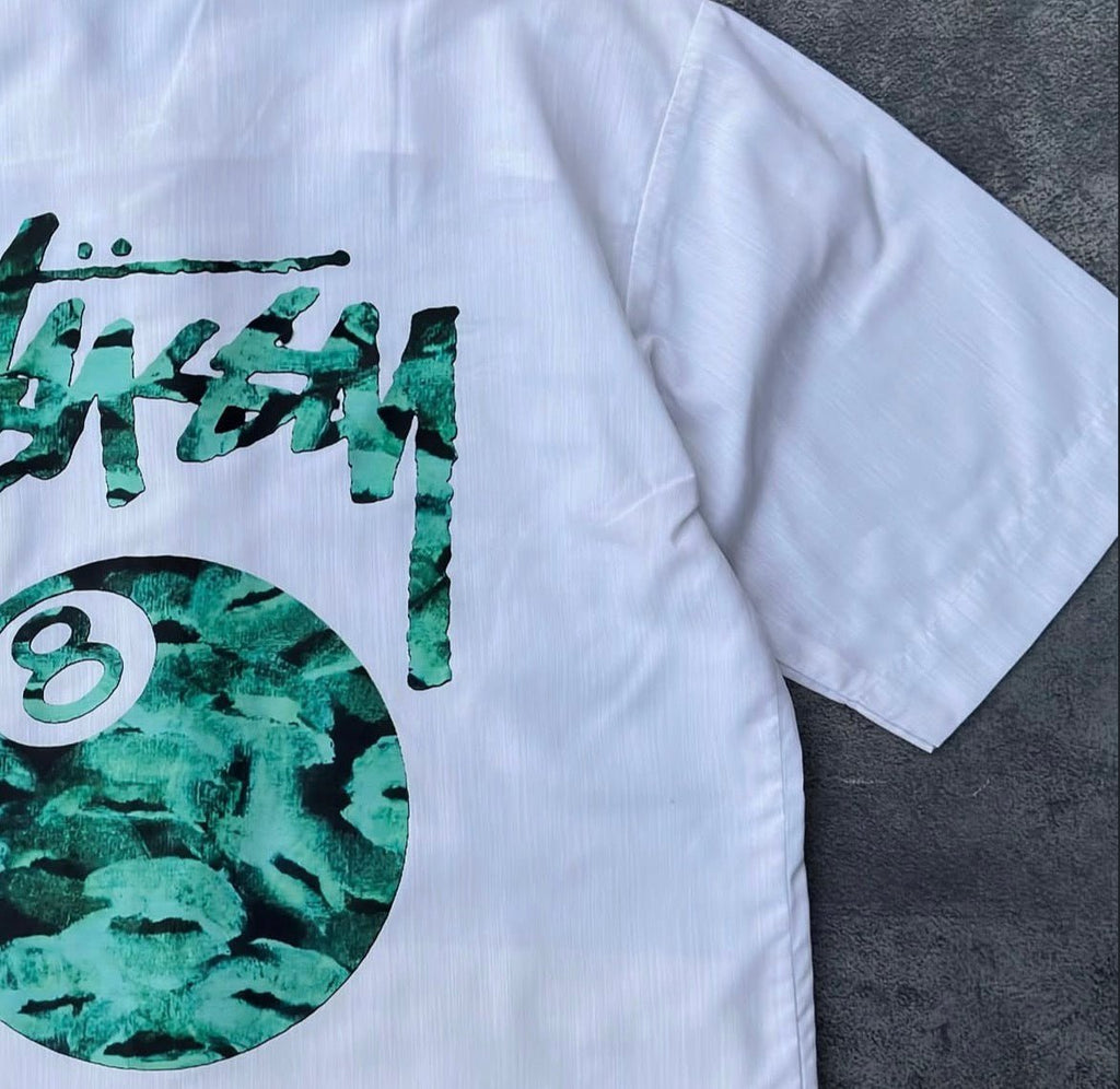Green Marble 8 - Ball Shirt - XOVRA.IN