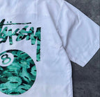 Green Marble 8 - Ball Shirt - XOVRA.IN