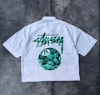Green Marble 8 - Ball Shirt - XOVRA.IN