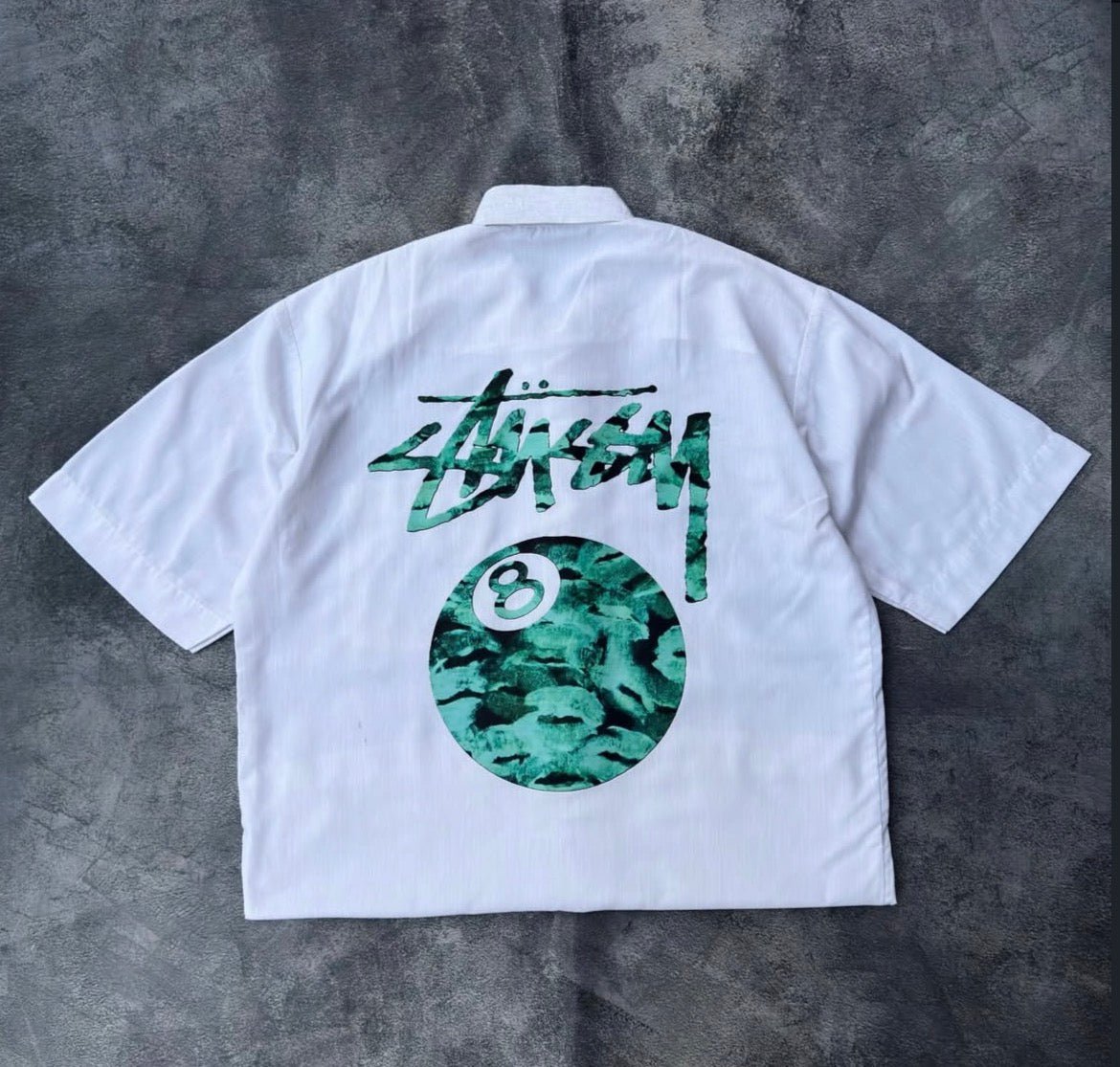 Green Marble 8 - Ball Shirt - XOVRA.IN