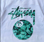 Green Marble 8 - Ball Shirt - XOVRA.IN