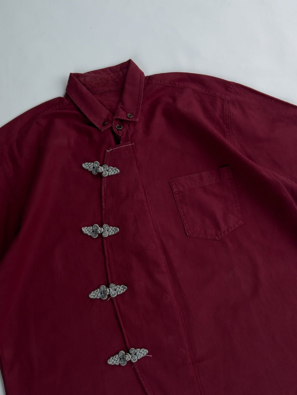 Imperial Crimson Shirt - XOVRA.IN