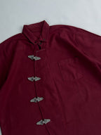 Imperial Crimson Shirt - XOVRA.IN