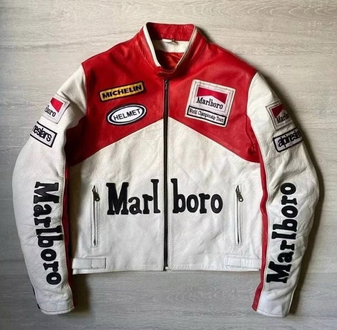 Marlboro Racing Leather Jacket - wildbeast