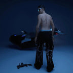 Mutation Black Baggy Pants - XOVRA.IN