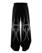 Mutation Black Baggy Pants - XOVRA.IN