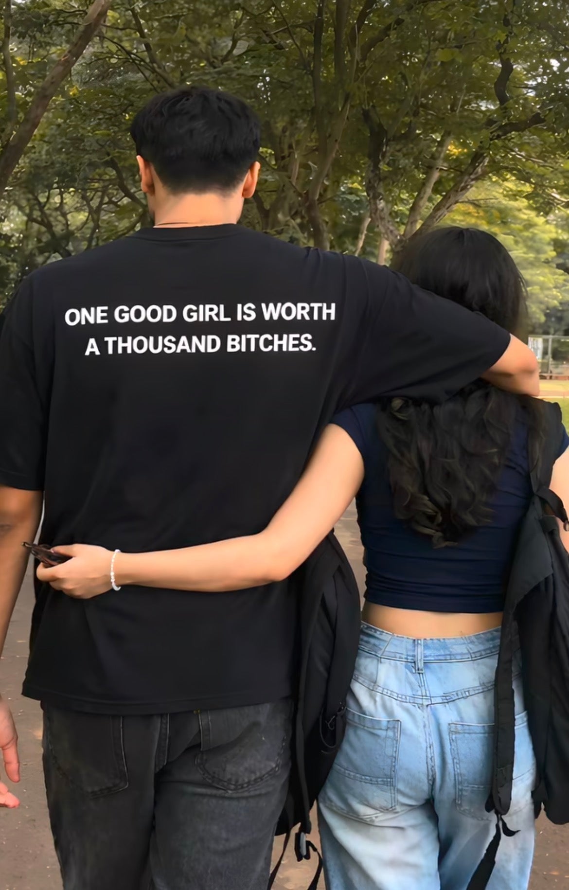 One Good Girl OverSized T-Shirt - XOVRA.IN