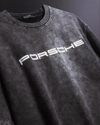 Oversized Porsche 911 Acid Wash T-Shirt – WILDBEAST - wildbeast