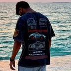 Oversized Porsche 911 Acid Wash T-Shirt – WILDBEAST - wildbeast