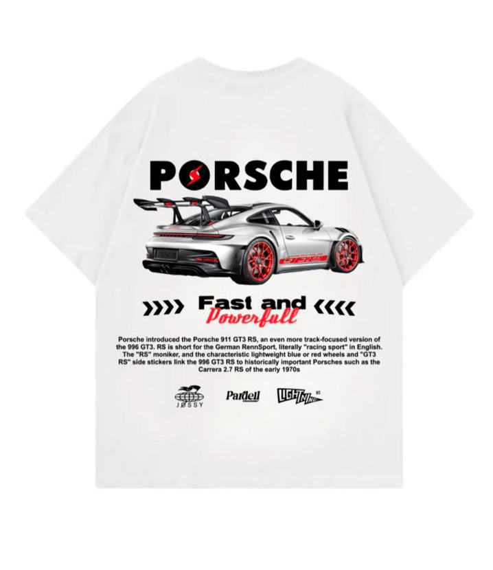 PORSCHE 911 OVERSIZED TEE - wildbeast