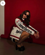 Marlboro Leather Jacket – Vintage Racing Style | Xovra