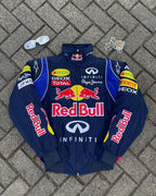 Red Bull Racing Embroidered Jacket – F1 Team Style | Wildbeast.in - wildbeast