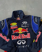 Red Bull Racing Embroidered Jacket – F1 Team Style | Wildbeast.in - wildbeast