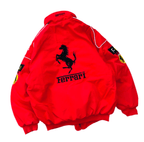 Red Ferrari F1 Speed Jacket | Motorsport & Streetwear Fusion - wildbeast