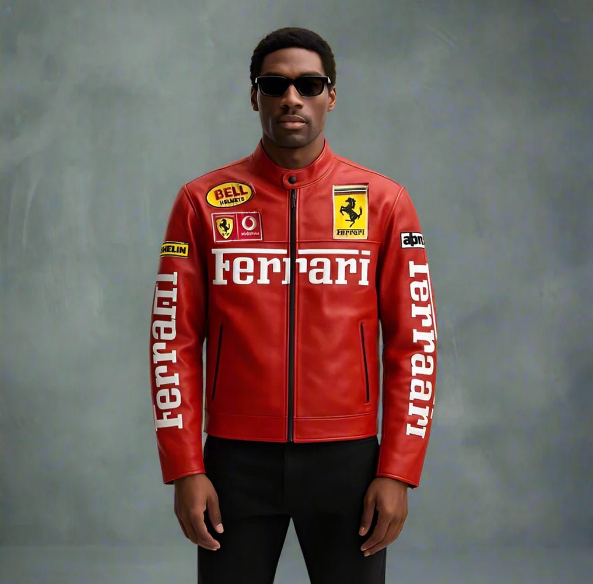 Red Ferrari Leather Jacket – Speed Meets Style - wildbeast