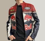 REDBULL RACING LEATHER JACKET - wildbeast