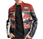 REDBULL RACING LEATHER JACKET - wildbeast
