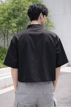 Seoul Shadow Oversized Shirt - XOVRA.IN