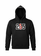 Sidhu Moosewala 295 Graphic Hoodie – Black Oversized Streetwear | XOVRA® - XOVRA.IN
