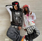 Spidey Society OG Black Zip - Up Hoodie For Men & Women– Urban Streetwear - Marvel Style | Wildbeast - wildbeast