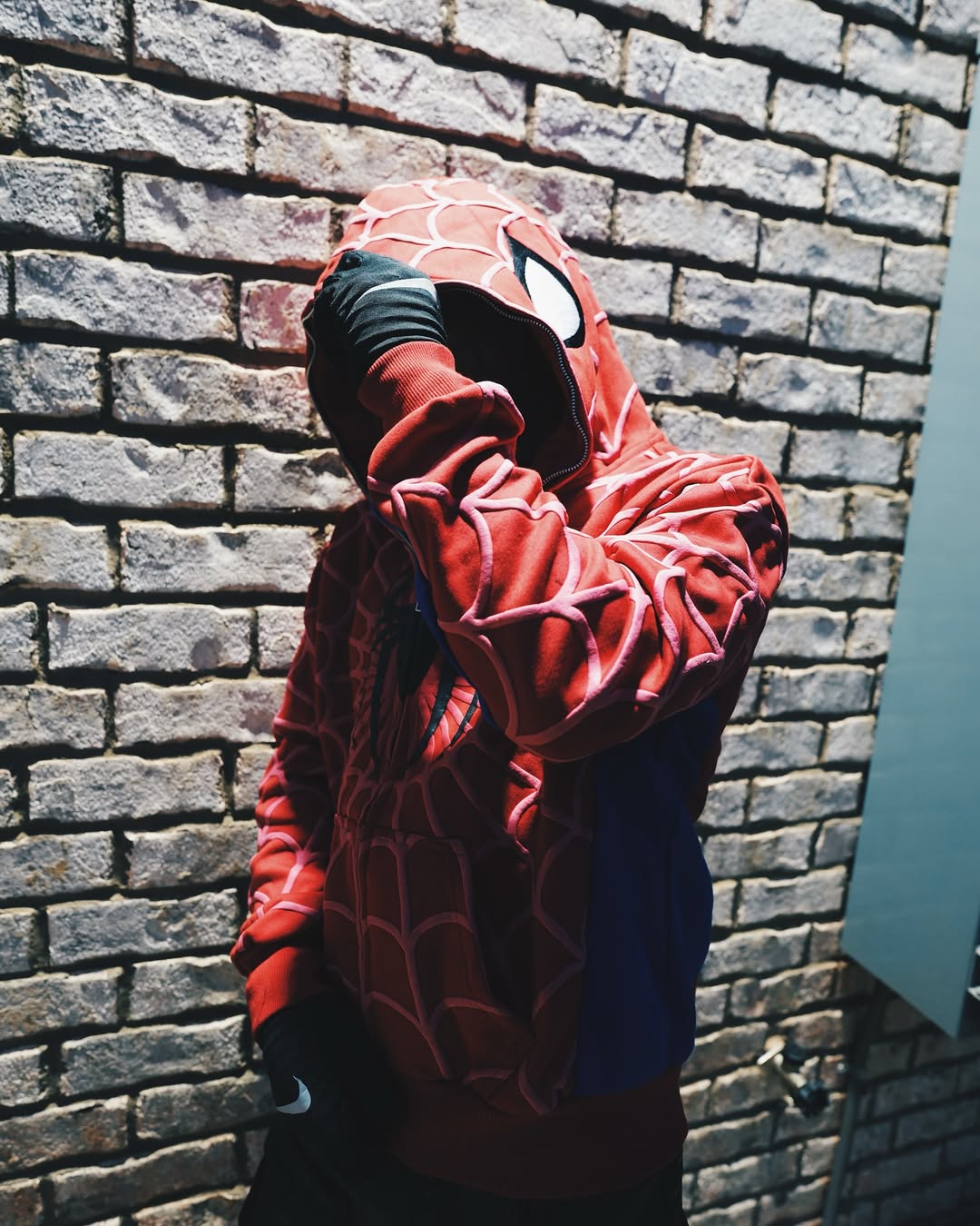 Spidey Society OG Red Zip - Up Jacket – Urban Streetwear with Superhero Swagger - wildbeast