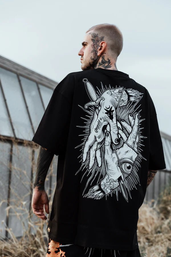 Think Twice Black Oversized - XOVRA.IN