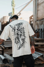 Think Twice White Oversized - XOVRA.IN