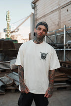 Think Twice White Oversized - XOVRA.IN
