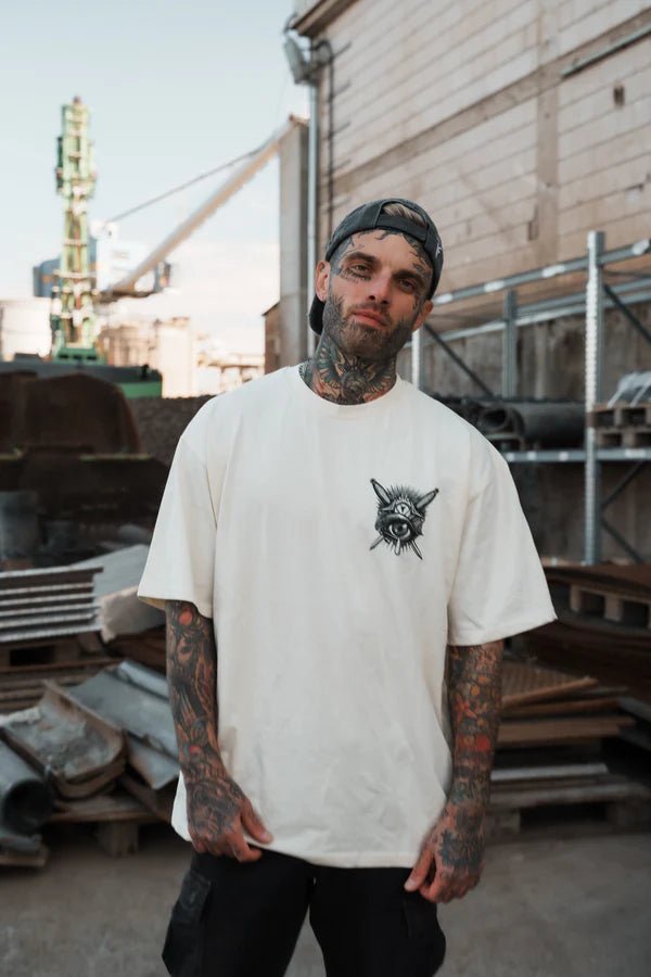Think Twice White Oversized - XOVRA.IN