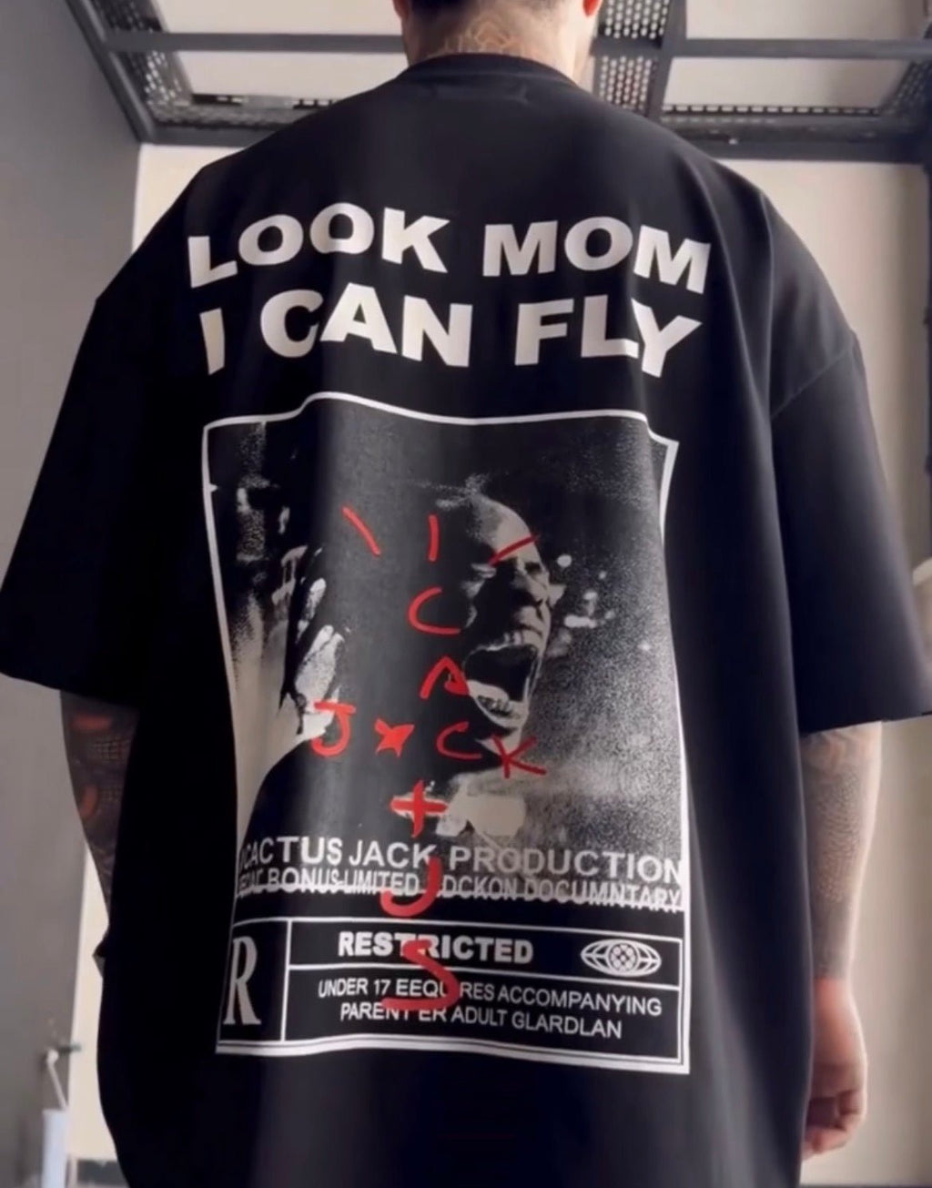 Travis Scott “Look Mom I Can Fly” T-Shirt - XOVRA.IN