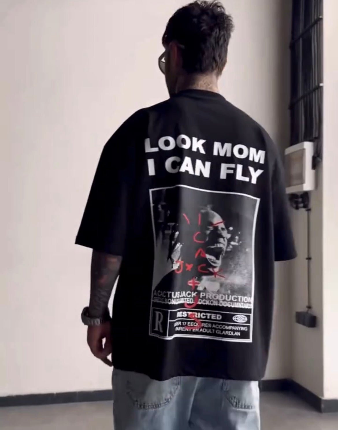 Travis Scott “Look Mom I Can Fly” T-Shirt - XOVRA.IN