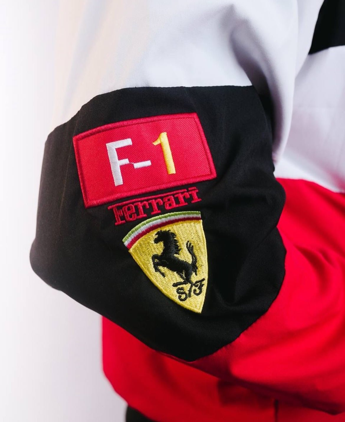 TRI COLOUR FERRARI F1 JACKET - wildbeast