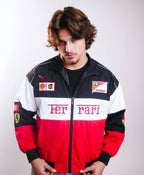TRI COLOUR FERRARI F1 JACKET - wildbeast