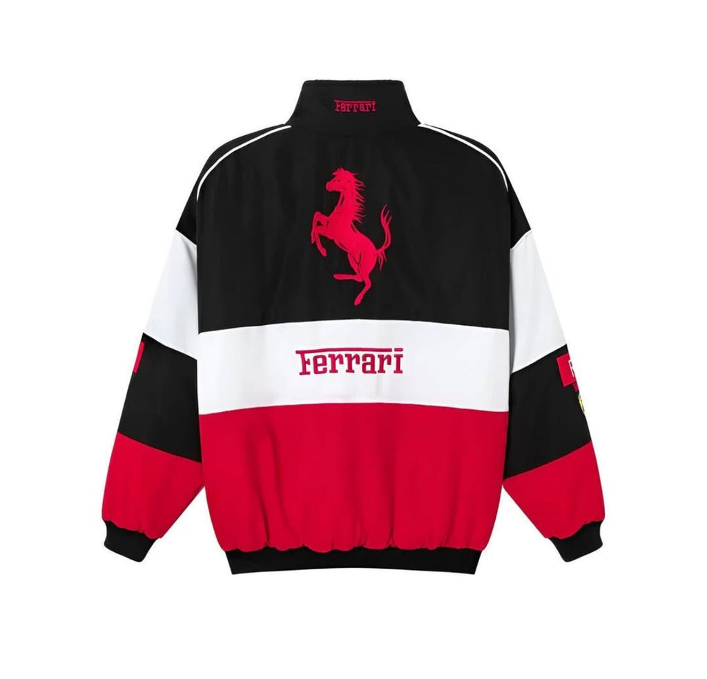 TRI COLOUR FERRARI F1 JACKET - wildbeast