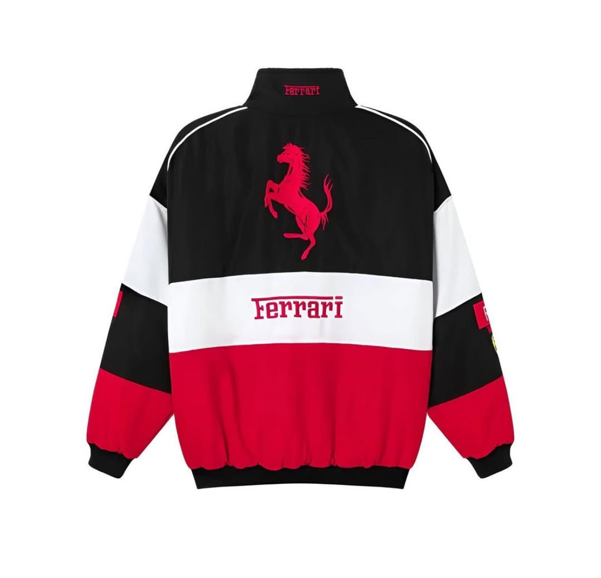 TRI COLOUR FERRARI F1 JACKET - wildbeast