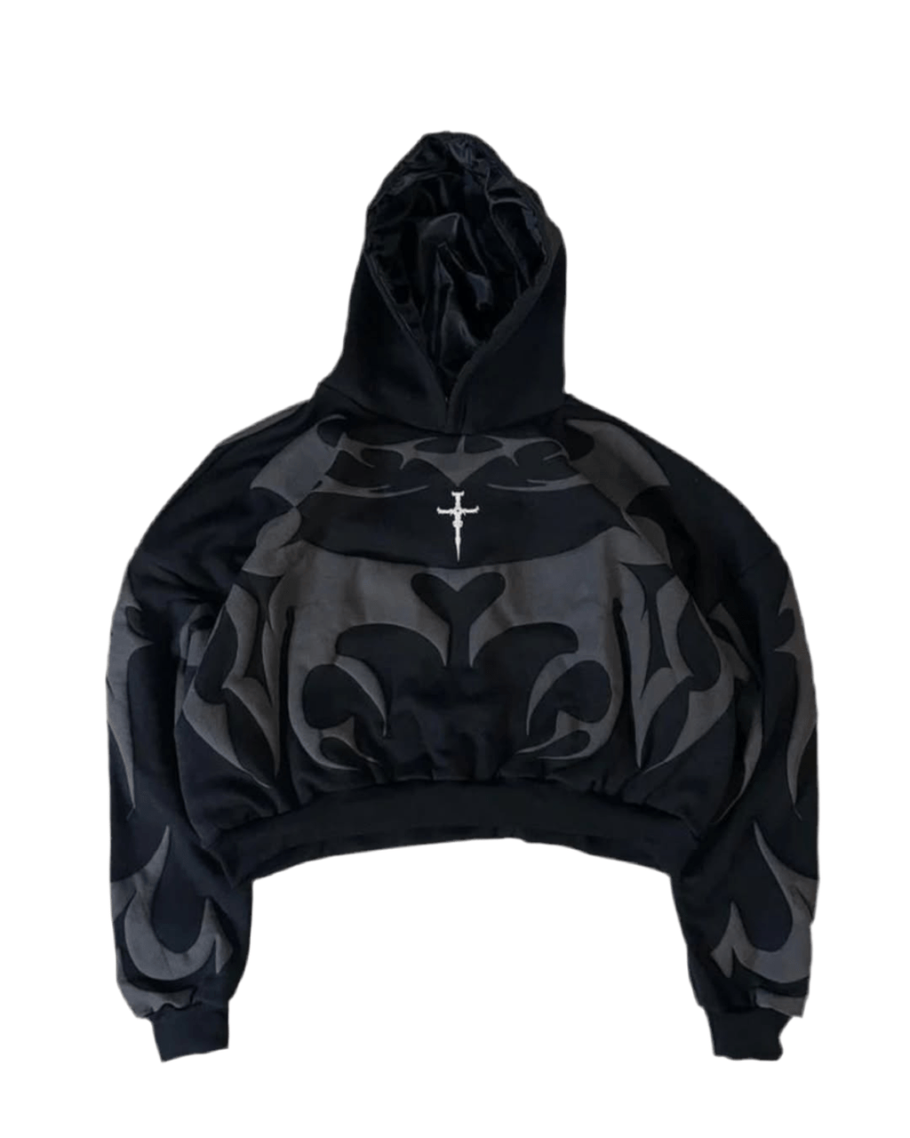 Tribal Shadow Depth Hoodie - wildbeast