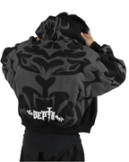 Tribal Shadow Depth Hoodie - wildbeast