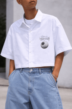 White Eyeball Shirt - XOVRA.IN